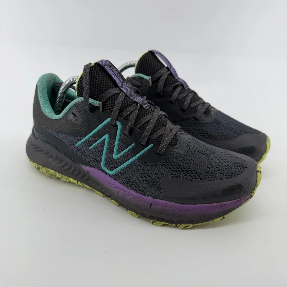 New Balance Nitrel v5 Trail Running Shoes Mens 11 Black‎ Purple WTNTRLL5 Hike